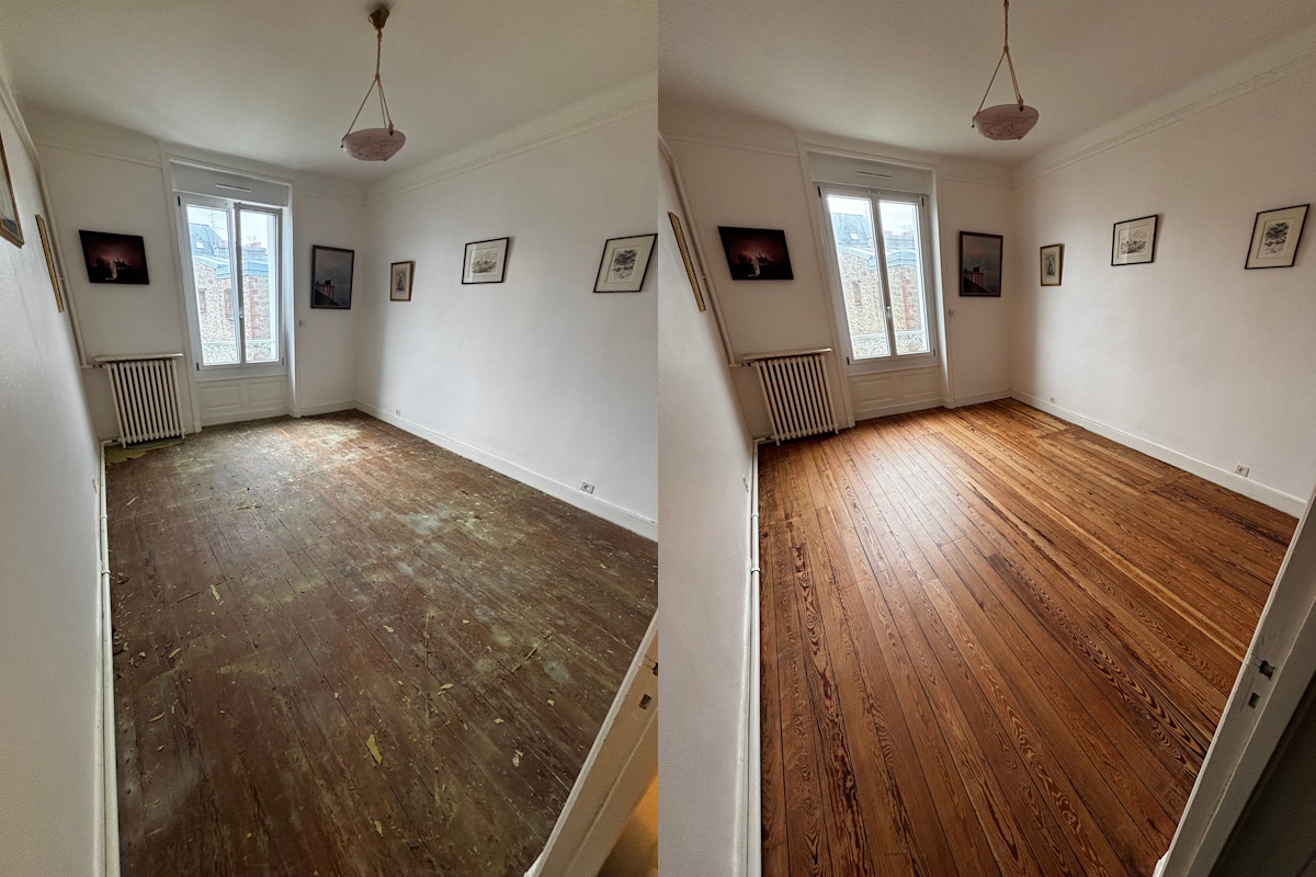 Restauration parquet Rennes